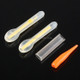 10 Packs Bulb Shape Luminous Float Night Fishing Light Stick, Visibility: 30m, Size: 3.0 x 25mm