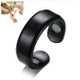 Acupressure Anti Snore Ring Treatment Reflexology Anti Snoring Apnea Sleeping Device(Black)