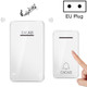 CACAZI FA8 Self-Powered Wireless Doorbell, EU Plug(White)