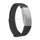 Smart Watch Snap Fastener Wrist Strap Watchband for Fitbit Inspire HR (Black)