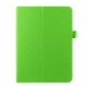 Litchi Texture Horizontal Flip Solid Color Smart Leather Case with Two-folding Holder & Sleep / Wake-up Function for Galaxy Tab S2 9.7 / T815(Green)