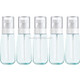 10 PCS Portable Refillable Plastic Fine Mist Perfume Spray Bottle Transparent Empty Spray Sprayer Bottle, 100ml(Blue)