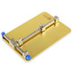 BST- 001C Stainless Steel Circuit Board soldering desoldering PCB Repair Holder Fixtures Cell Phone Repair Tool(Gold)