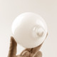 7W E27 Screw Glass Led Bulb Household Energy Saving Lamp Dragon Ball Shape(Three-color Light)