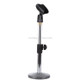 Adjustable Microphone Desk Stand, Height: 12.5-25.5cm