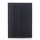 A05B Bluetooth 3.0 Ultra-thin ABS Detachable Bluetooth Keyboard Leather Case for iPad mini 5 / 4 / 3 / 2, with Holder(Black)