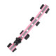 Outdoor Sports Riding Multifunctional LED Light Emitting DIY Strap(Pink)