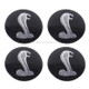 4 PCS Egypt God Statue Metal Car Sticker Wheel Hub Caps Centre Cover Decoration