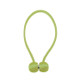 2 PCS Fashion Woven Punch-Free Beef Tendon Magnetic Buckle Curtain Strap(Green)