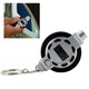 0.5PSI / 0.05Bar Portable Mini 1/4 inch LCD Digital Tyre Pressure Gauge Tester with Key Ring