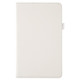 Litchi Texture Horizontal Flip Leather Case with Holder for Galaxy Tab A8.0 T290(White)