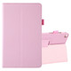 Litchi Texture Horizontal Flip Leather Case with Holder for Galaxy Tab A8.0 T290(Pink)