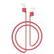 For Xiaomi Air 2 Earphone Silicone Lanyard Anti-lost Rope(Red)