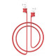 For Xiaomi Air 2 Earphone Silicone Lanyard Anti-lost Rope(Red)