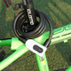 GQ10F IP66 Waterproof Anti-theft Bicycle Lock Smart Fingerprint Steel Ring Lock(Black)