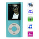 1.8 inch TFT Screen Metal MP4 Player with TF Card Slot, Support Recorder, FM Radio, E-Book and Calendar