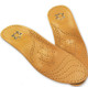 Corrected Flat Foot Arch Pad XO Leg Orthopedic Inner Eight-Shaped Corrective Insole, Size:45/46(Brown)