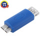 Super Speed USB 3.0 AF to USB 3.0 Micro-B Male Adapter(Blue)