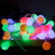 LED Waterproof Ball Light String Festival Indoor and Outdoor Decoration, Color:Colorful 20 LEDs -Battery Power