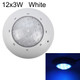 12x3W ABS Plastic Swimming Pool Wall Lamp Underwater Light(White)