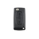 For PEUGEOT 2 Buttons Intelligent Remote Control Car Key with Integrated Chip & Battery & Holder, without Grooved, Frequency: 433MHz