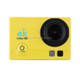 Q3H 2.0 inch Screen WiFi Sport Action Camera Camcorder with Waterproof Housing Case, Allwinner V3, 170 Degrees Wide Angle(Yellow)