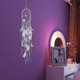 MS0011CD White Flowers Christmas Lantern Dreamcatcher Hanging Holiday Gift Party Decoration with 2m Lamp