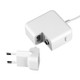 14.5V 3.1A 45W 5 Pin L Style MagSafe 1 Power Charger for Apple Macbook A1244 / A1237 / A1369 / A1370 / A1374 / A1304, Length: 1.7m, EU Plug(White)