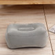 Travel Portable Inflatable Foot Rest Pilllow Mat Pad, Size:16x9cm(Gray)