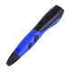 Gen 6th ABS / PLA Filament Kids DIY Drawing 3D Printing Pen with LCD Display(Blue+Black)