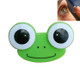 2 PCS Creative Environmental Protection Cartoon Animal Big Eye Contact Lens Box(Green Frog)