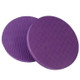 E90 Round Yoga Support Cushion Balance Protection Cushion, Diameter: 17.5cm(Purple)