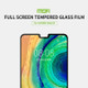 For Huawei Mate30 MOFI 9H 2.5D Full Screen Tempered Glass Film(Black)
