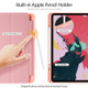 For iPad Pro 12.9 (2020) DUX DUCIS Domo Series Horizontal Flip Magnetic PU Leather Case with Three-folding Holder & Pen Slot(Pink)