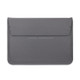 Universal Envelope Style PU Leather Case with Holder for Ultrathin Notebook Tablet PC 11.6 inch, Size: 32.5x21.5x1cm(Grey)