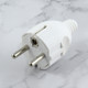 Side Wiring Tripolar Power Plug, EU Plug