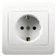 16A Wall-mounted Socket, EU Plug