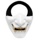 WosporT Halloween Dancing Party Grimace Half Face Mask(White)