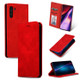 Retro Skin Feel Business Magnetic Horizontal Flip Leather Case for Galaxy Note 10(Red)