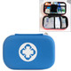 25 In 1 EVA Portable Car Home Outdoor Medical Emergency Supplies Medicine Kit Survival Rescue Box (Blue)