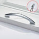 5 PCS 4027_96 Bright Chrome Zinc Alloy Polished Bathroom Cabinet Handle