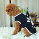 Pet Clothes Dog Love Pattern Vest Dog Clothes, Size:XXL(Black)