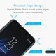 Case Friendly Screen Curved Tempered Glass Film For Galaxy S8 / G950(Black)