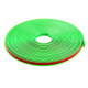 Universal Decorative Scratchproof Stickup 8M Flexible Car Wheel Hub TRIM Mouldings Decoration Strip(Green)