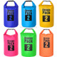 Outdoor Waterproof Bag Dry Sack PVC Barrel Bag, Capacity: 2L (Green)