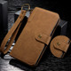 For Galaxy Note9 Cowhide Texture Horizontal Flip Leather Case with Holder & Card Slots & Wallet & Lanyard(Brown)