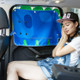 Car Curtain Sunscreen Insulation Window Sunshade Cover Auto Accessories, Size: about 52*68cm, Random Style Delivery