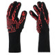 Heat-resistant High Temperature Fire Resistance Cooking Baking Barbecue Grill Gloves Red Torch