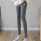 Pregnant Women Plus Velvet Leggings Waichuan (Color:Dark Gray Size:L)