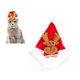Pet Headwear Christmas Headband Hood Hat Small and Medium Cat Dog Cap(Deer)